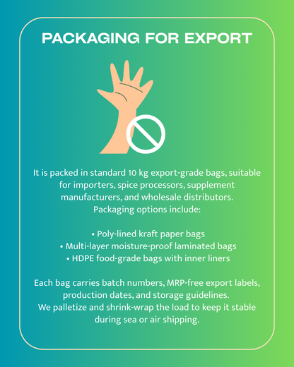 Black Peppercorns Whole  – Export Grade