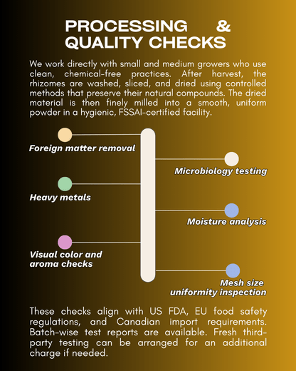 Black Turmeric Powder (Kali Haldi) Export Grade, India Origin - Omsim Exports