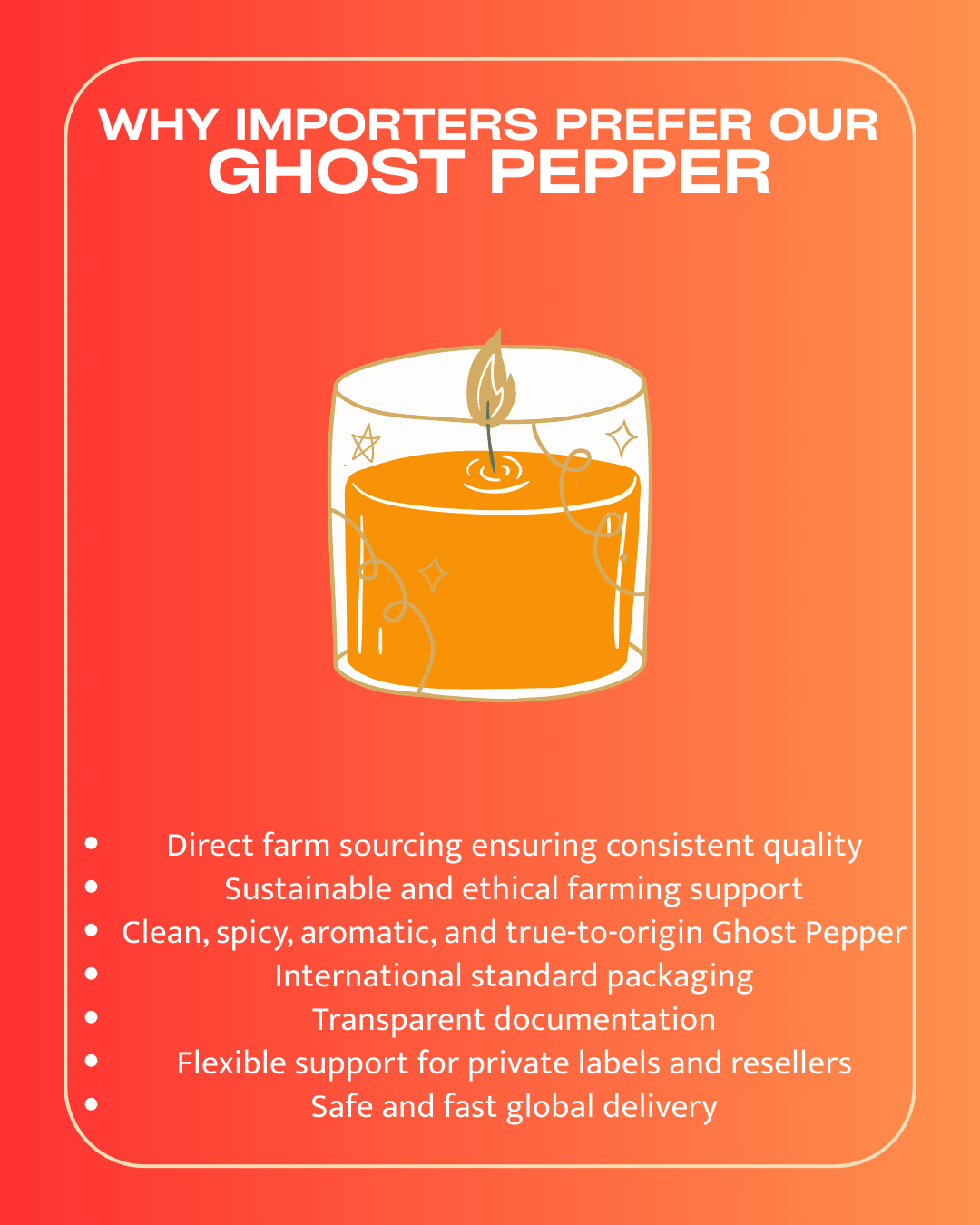 Dehydrated Ghost Pepper (Bhut Jolokia) – Export - Grade Quality - Omsim Exports