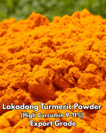 Lakadong Turmeric Powder High Curcumin 9–11% Export Grade - Omsim Exports