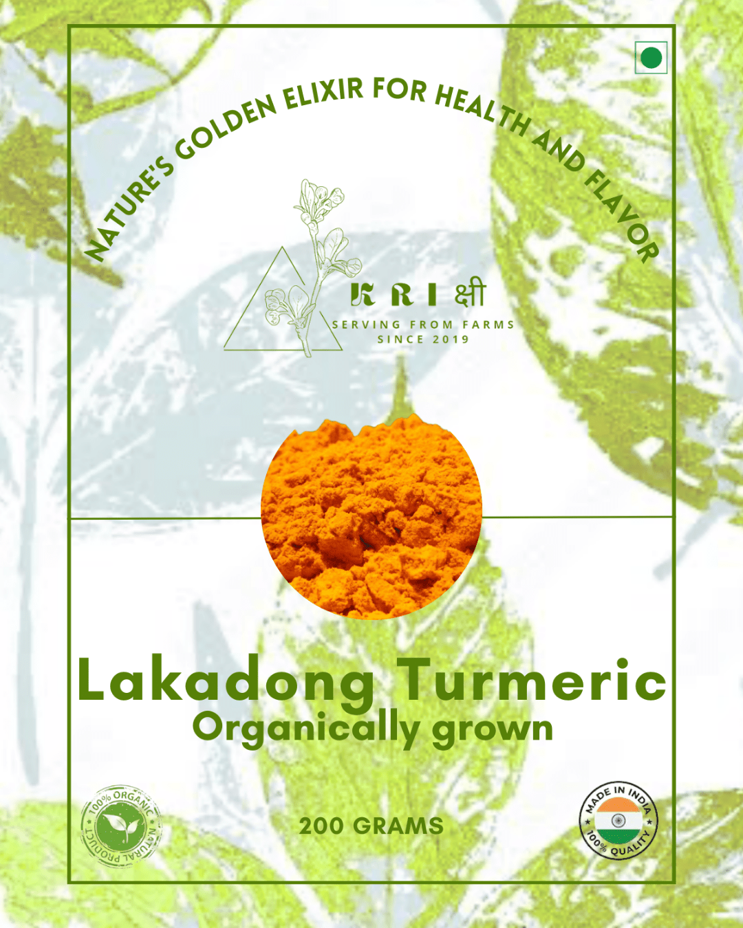 Lakadong Turmeric Powder High Curcumin 9–11% Export Grade - Omsim Exports