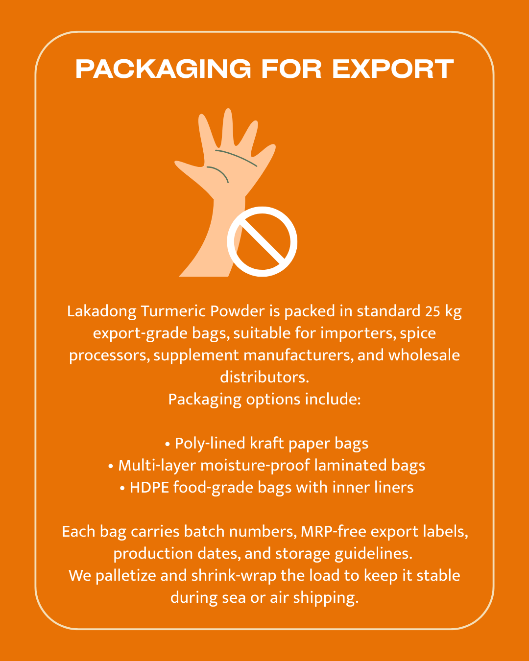 Lakadong Turmeric Powder High Curcumin 9–11% Export Grade - Omsim Exports