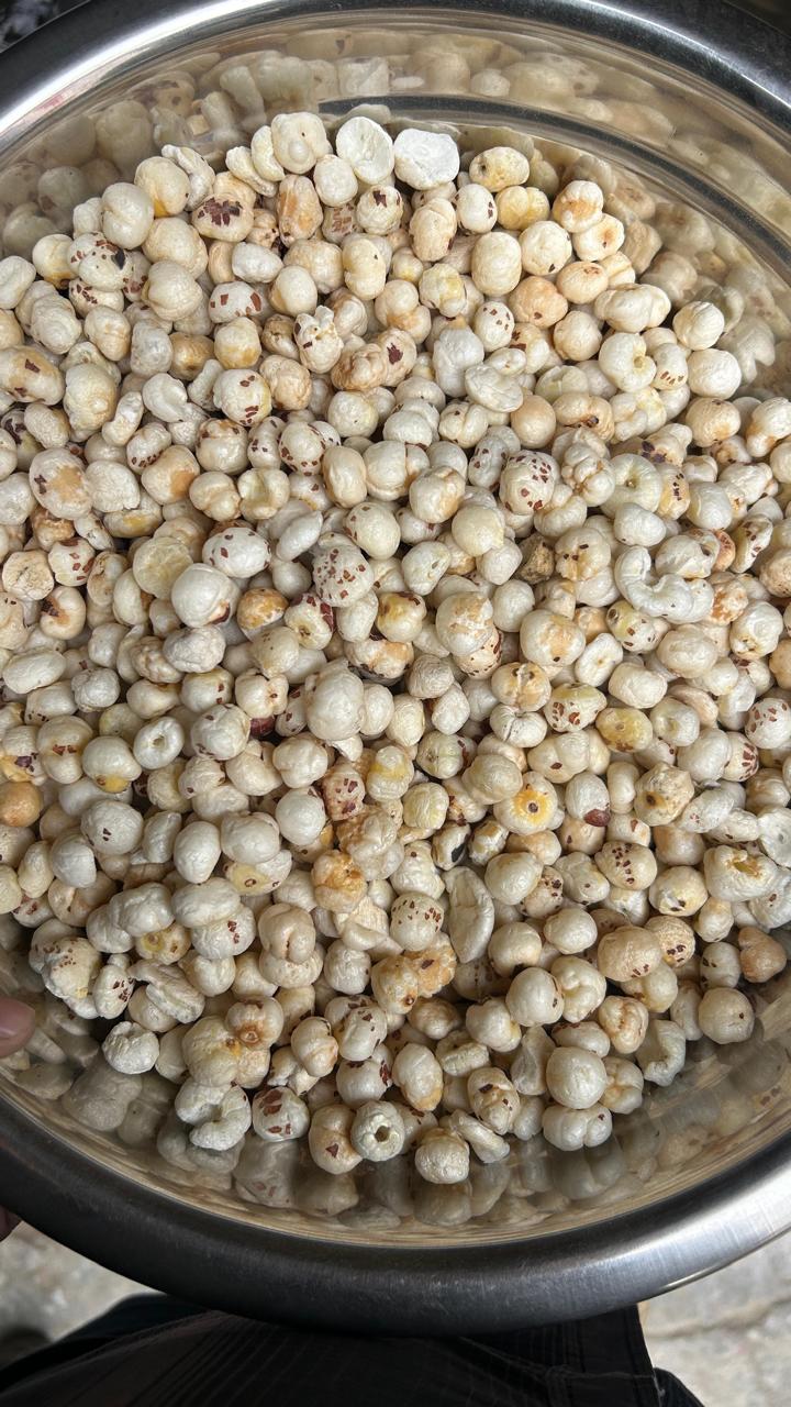 Premium Graded Makhana (Fox Nuts) – Large Size, Export Quality, Naturally Gluten - Free 10kg Pack - Omsim Exports